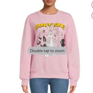 Looney Tunes women Graphic Print Sweatshirt,size XL